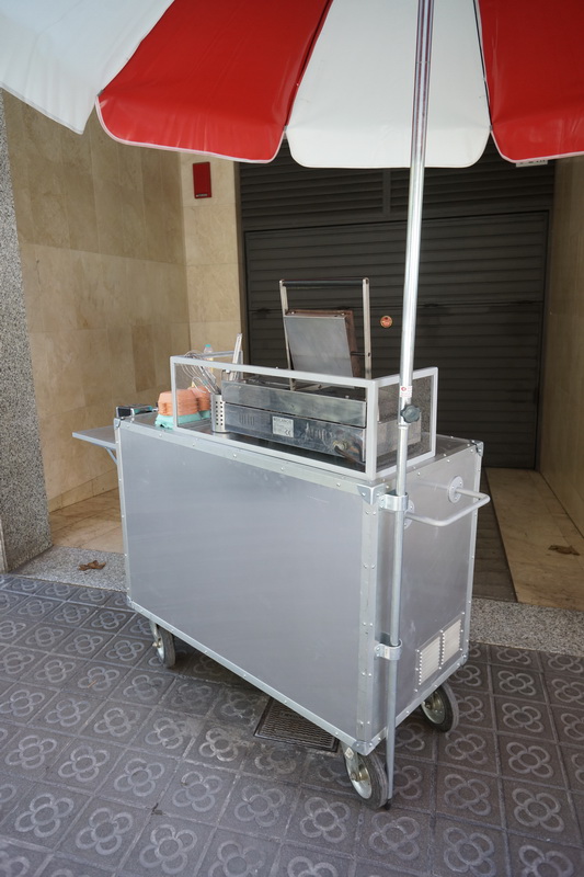 carro venta ambulante 1ala (85eu.) 1u